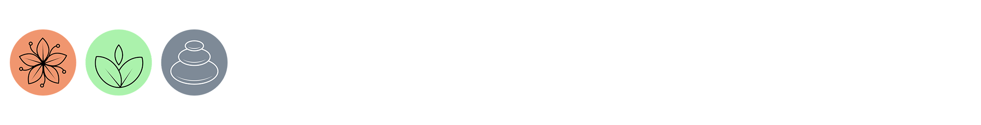 LOGO fleur white